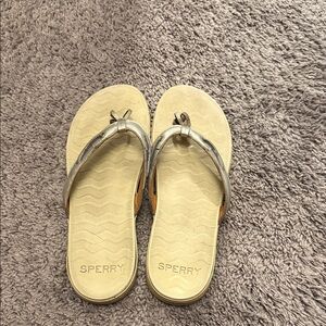 Sperry Metallic Sandals